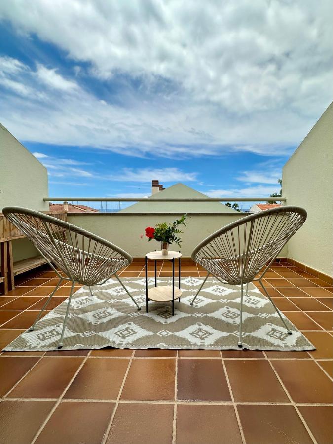 Casa Con Terraza Y Piscina En Pasito Blanco, Cerca De Maspalomas Esterno foto