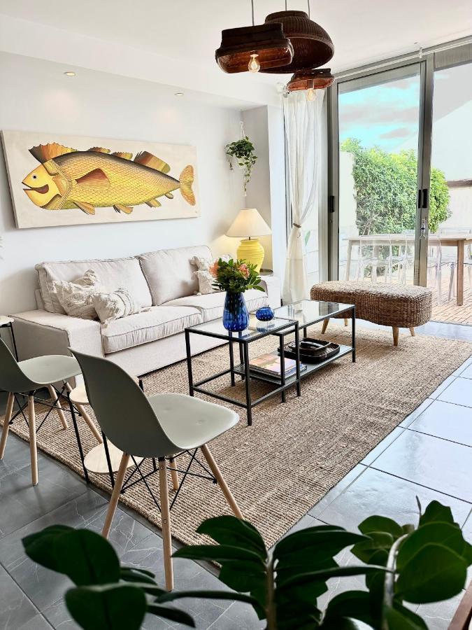 Casa Con Terraza Y Piscina En Pasito Blanco, Cerca De Maspalomas Esterno foto